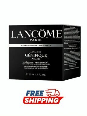 Lancôme Advanced Génifique Repairing Night Cream 50ml | Anti-Aging Moisturizer A